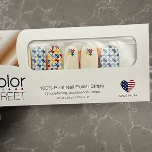 Color Street Nail Polish Strips Autism Awareness